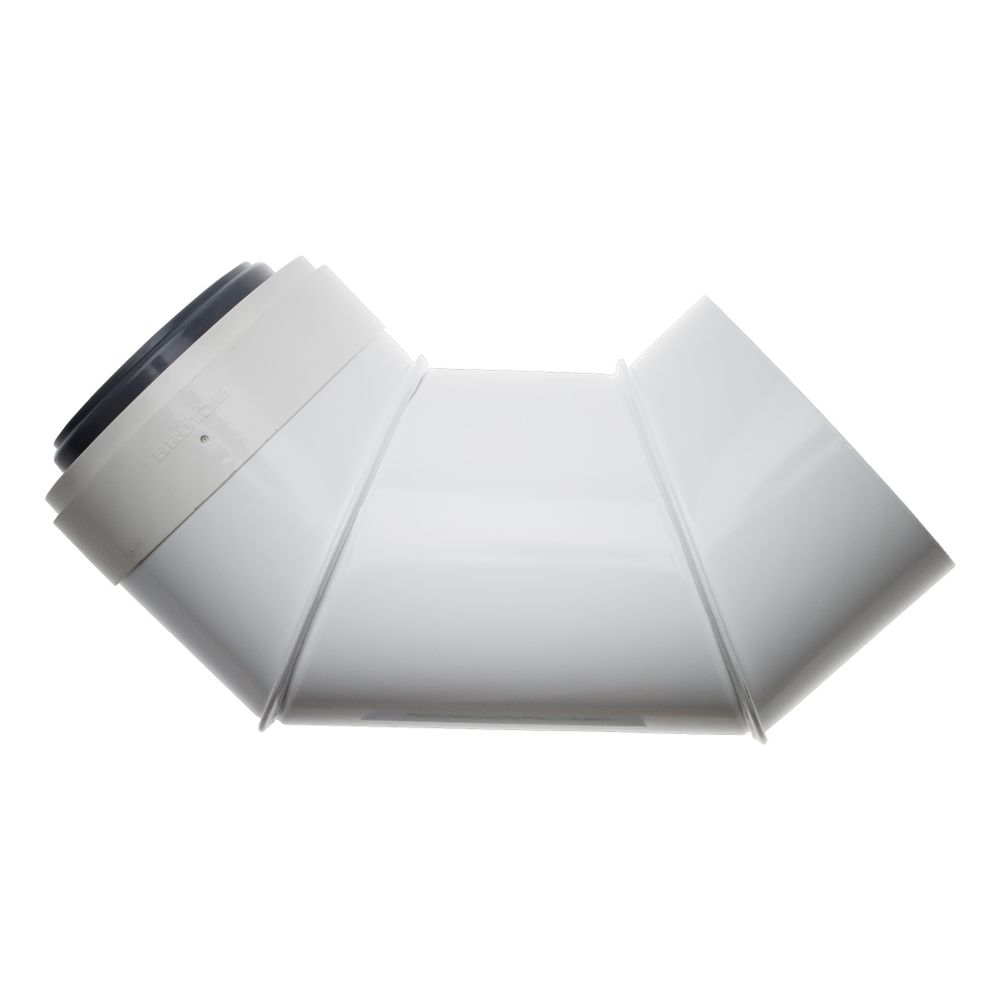 Brötje Bogen 87 Grad konzentrisch für DN 110/160... BROETJE-654616 4017042654616 (Abb. 1)