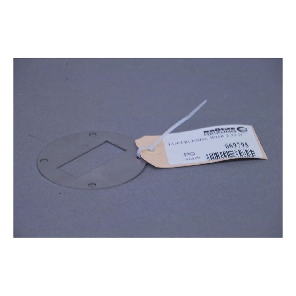 Brötje Luftblende, für WGB 2.70 D, 16-70kW... BROETJE-669795 4017042669795 (Abb. 1)