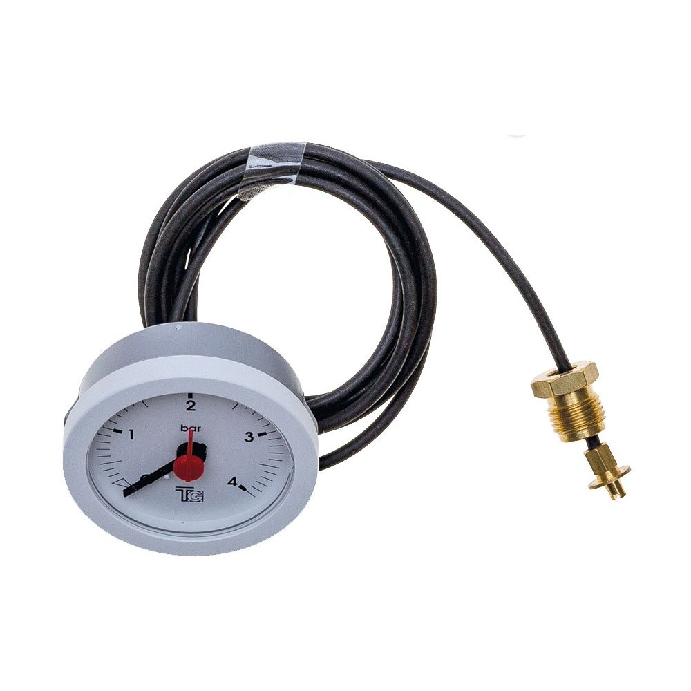Brötje Manometer 0–4 bar, 1,5m, 670623... BROETJE-670623 4017042670623 (Abb. 1)