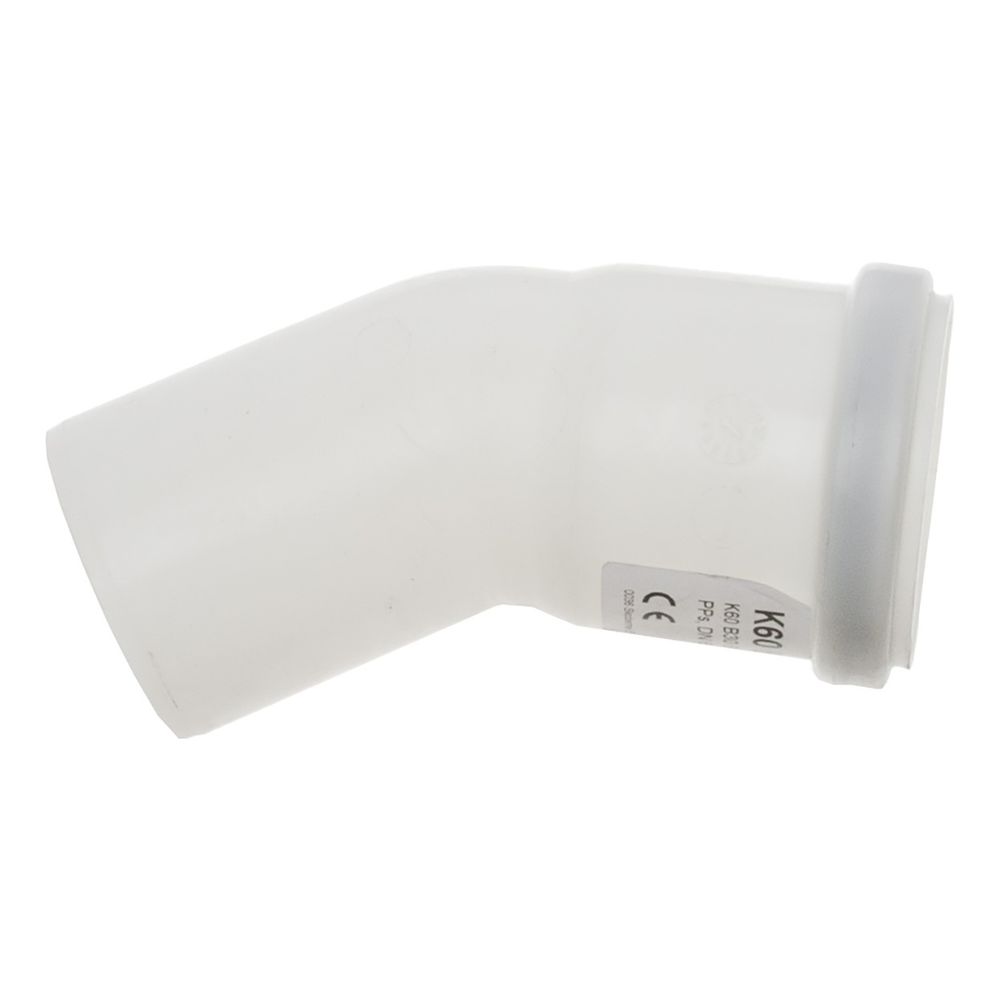 Brötje Bogen 30 Grad für DN 60 PPs, 681896... BROETJE-681896 4017042681896 (Abb. 1)