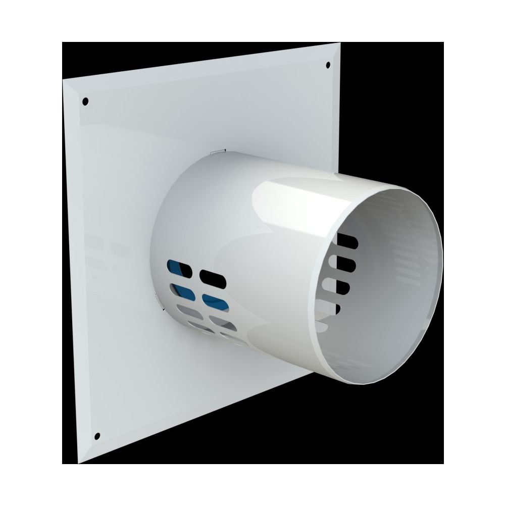 Brötje Luftansaugadapter LAA konzentrisch AL, für DN 100, Farbe Weiß... BROETJE-7308330 4017042107365 (Abb. 1)
