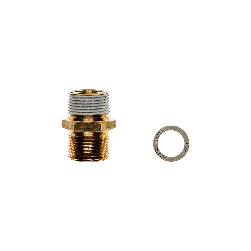 Brötje Doppelnippel 3/4" für Gasrohr WGB 90–110... BROETJE-7308860 4017042104630 (Abb. 1)