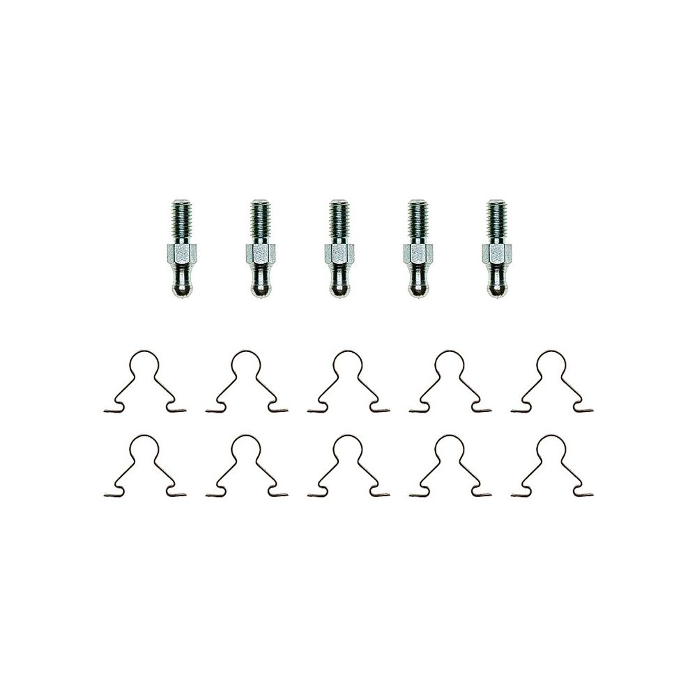 Brötje Nippel M5, für Verkleidung, 10 Stück... BROETJE-7311748 4017042120692 (Abb. 1)