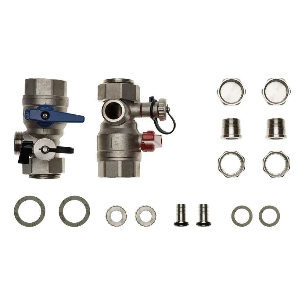 Brötje Absperrset ADH 2 für BOB 32/40, 1 1/2", Durchgangsform... BROETJE-7312117 4017042107815 (Abb. 1)