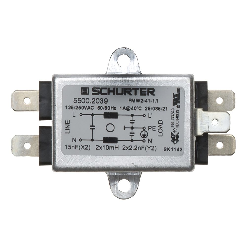 Brötje Netzfilter FMW2-41-1, 5500.2039... BROETJE-7312254 4017042124645 (Abb. 1)