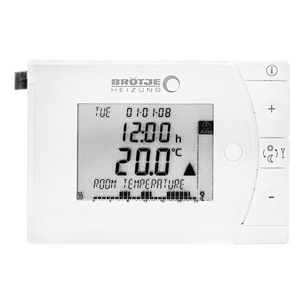Brötje Raumthermostat RTW D Wandgerät... BROETJE-7312961 4017042126632 (Abb. 2)