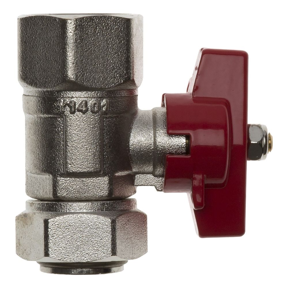 Brötje Kugelhahn Überwurf Rot, 7313542... BROETJE-7313542 4017042129510 (Abb. 1)