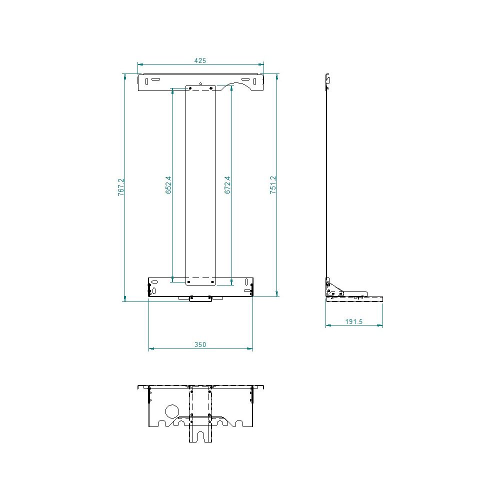 Brötje Schnellmontagerahmen SMR-H, für Heizwertthermen... BROETJE-7630523 4017042140065 (Abb. 2)