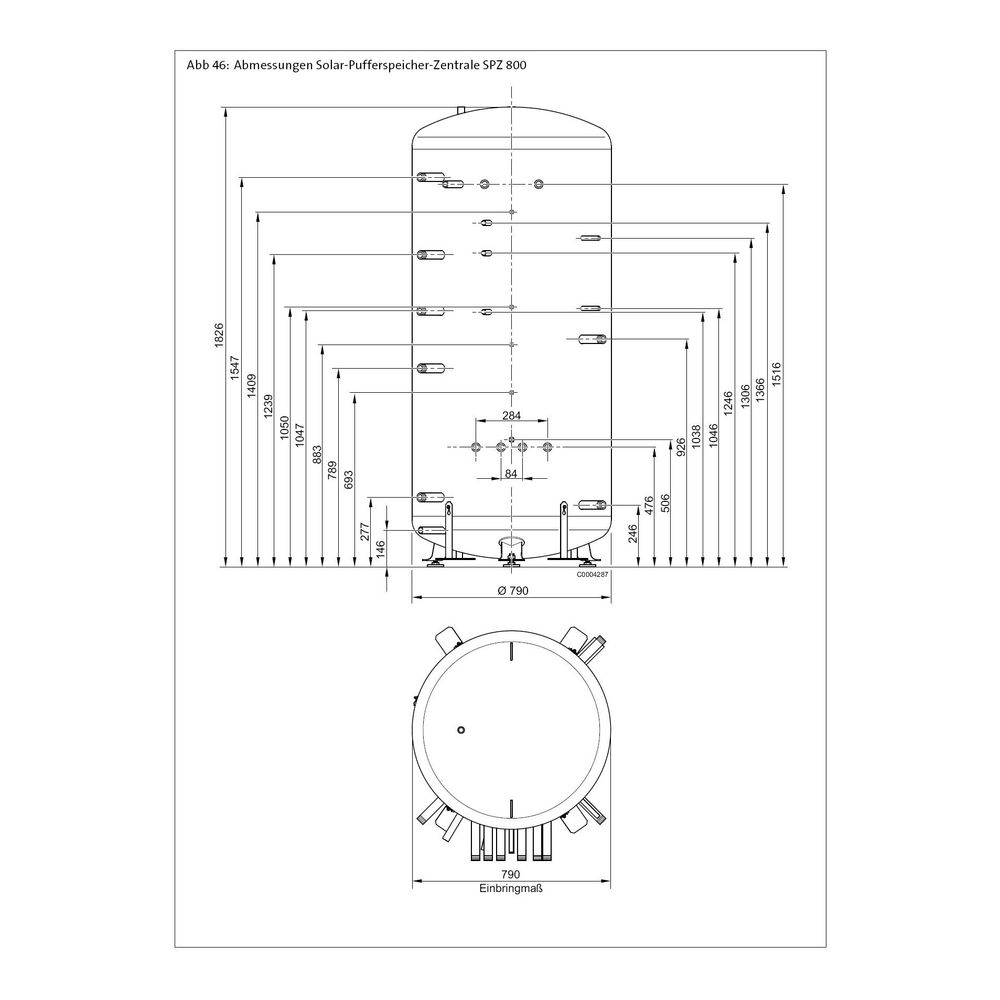Brötje Speicherkörper SPZ SK 800 C... BROETJE-7630653 4017042139601 (Abb. 3)