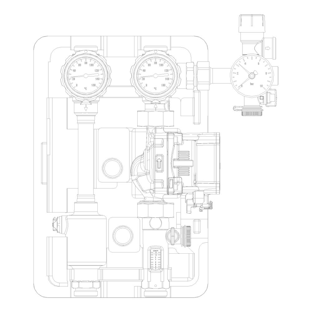 Brötje SPS 1.7 Solar-Pumpen- und Sicherheitsset, 7,5m... BROETJE-7630664 4017042139717 (Abb. 2)