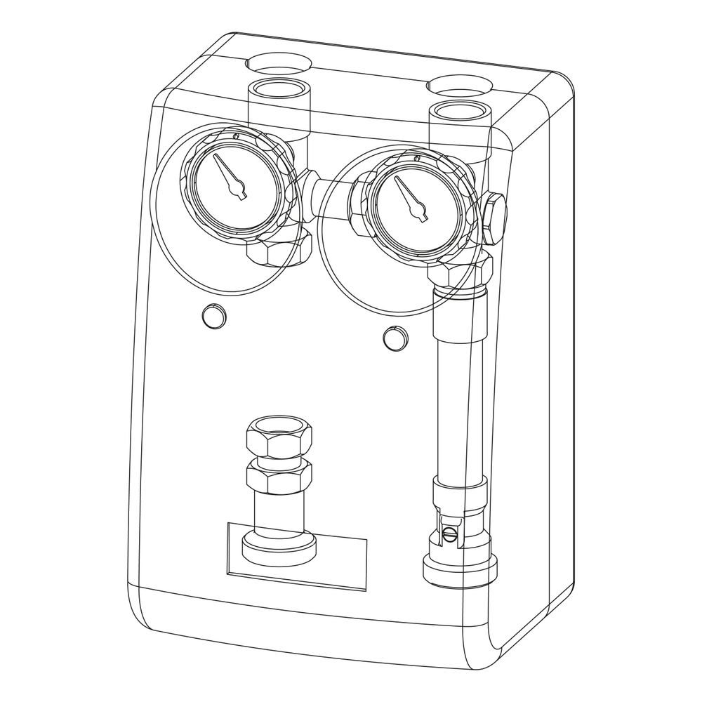 Brötje Pumpenset POP B, ohne Pumpe, ohne Mischer, mit PER... BROETJE-7636419 4017042145206 (Abb. 2)