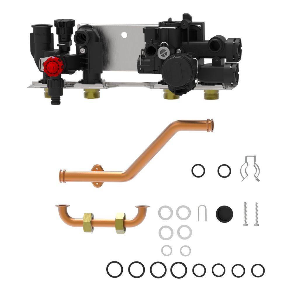 Brötje Hydraulikblock mit 8l Bypass für WMS/WMC... BROETJE-7638013 4017042146593 (Abb. 1)