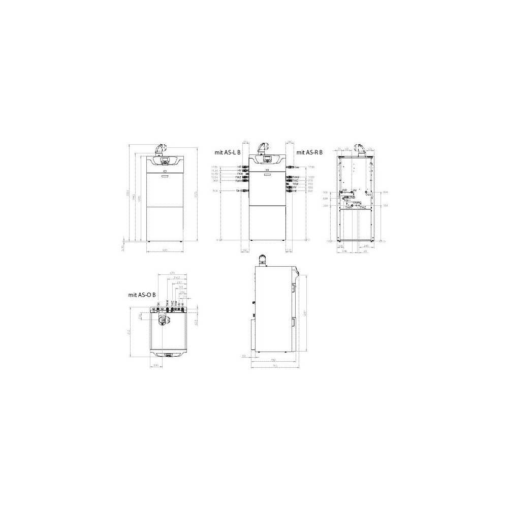Brötje Gas-Brennwertwärmezentrum BMK 20/24 SSP 100 B, 2,4-20,0kW, mit Schichtenspeiche... BROETJE-7646476 4017042158220 (Abb. 3)