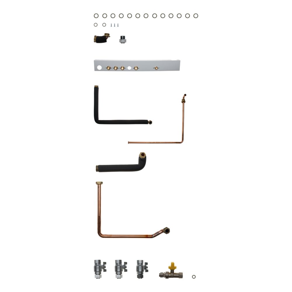 Brötje Anschluss-Set AS-R B rechts, für BMK und BMR... BROETJE-7653098 4017042158909 (Abb. 1)