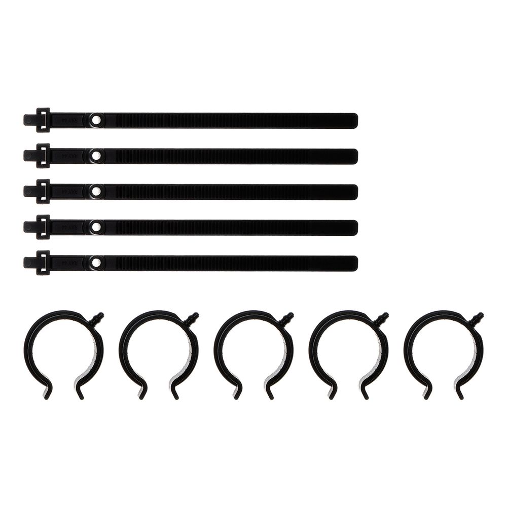 Brötje Kabelhalter Rohrclip 28mm mit Kabelbinder, Set 5 Stück... BROETJE-7677928 4017042181365 (Abb. 1)