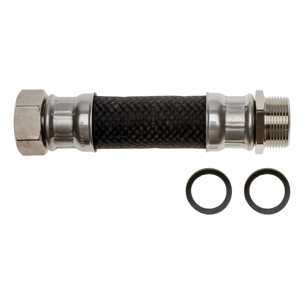 Brötje Panzerschlauch 1 1/4" IG x 1 1/4" AG, 200 mm für BLW Neo... BROETJE-7713182 4017042197977 (Abb. 1)