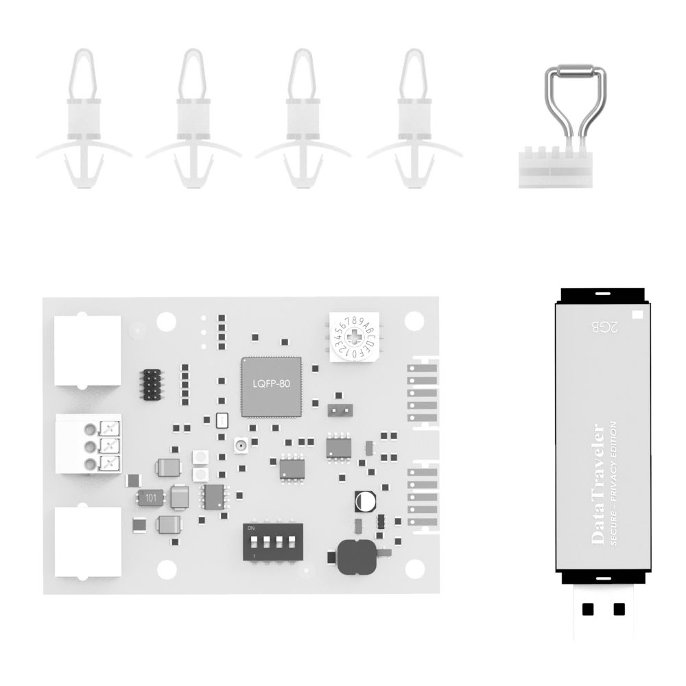 Brötje Modbus-Modul IWR MBM, für Anbindung an GLT... BROETJE-7745462 4017042208123 (Abb. 2)