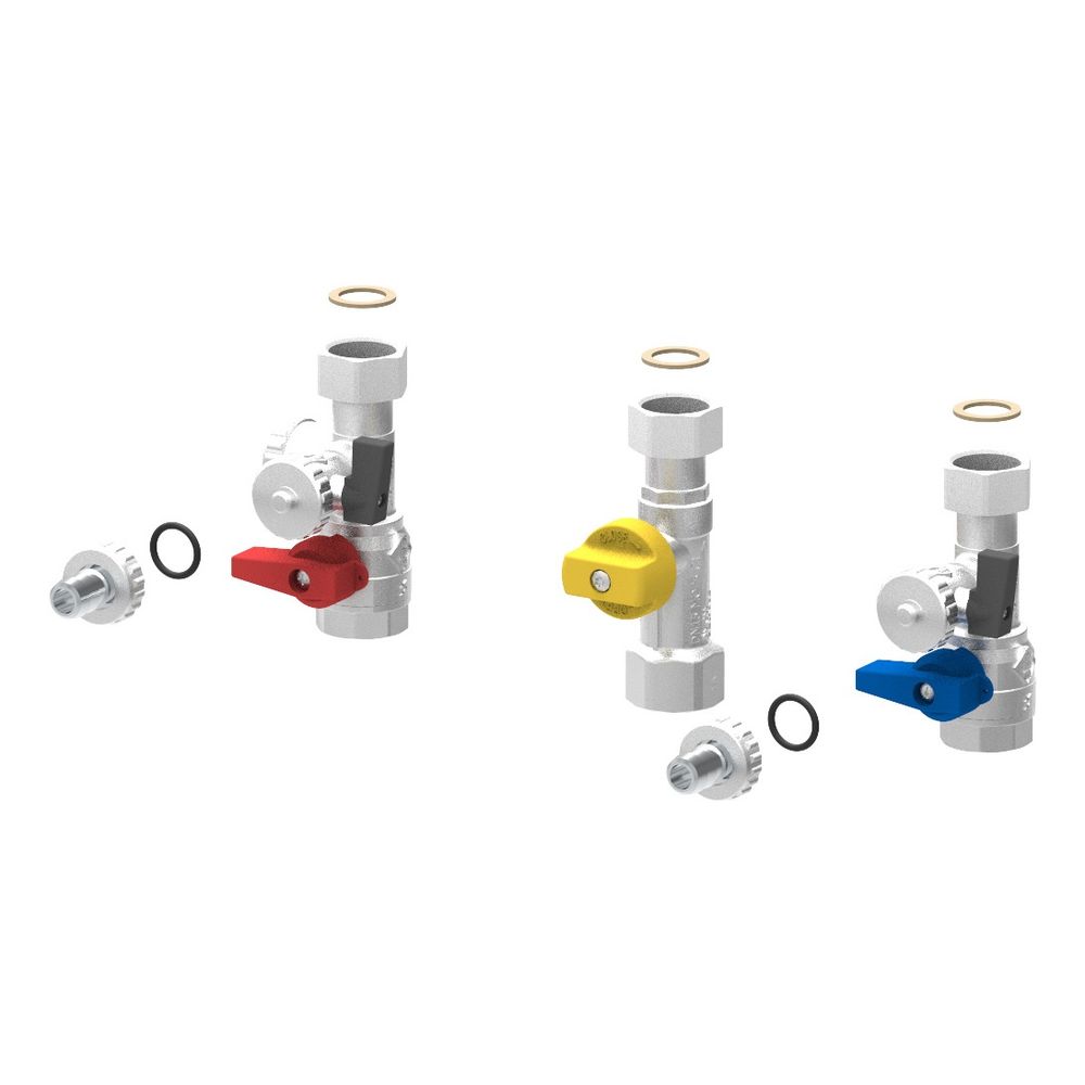 Brötje Absperrset ADH 2 B, Durchgangsform... BROETJE-7806357 4017042237307 (Abb. 1)