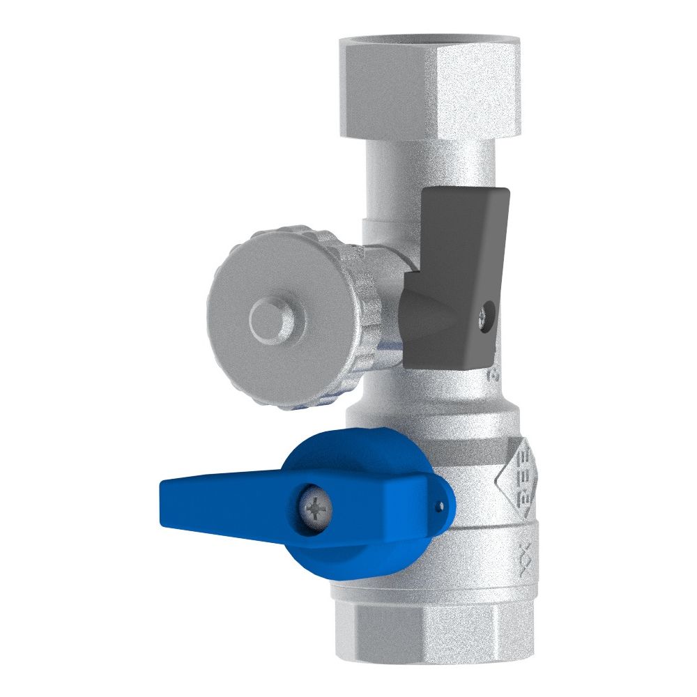 Brötje Kugelhahn 3/4" Blau für Rücklauf ADH, 7843135... BROETJE-7843135 4017042266369 (Abb. 1)
