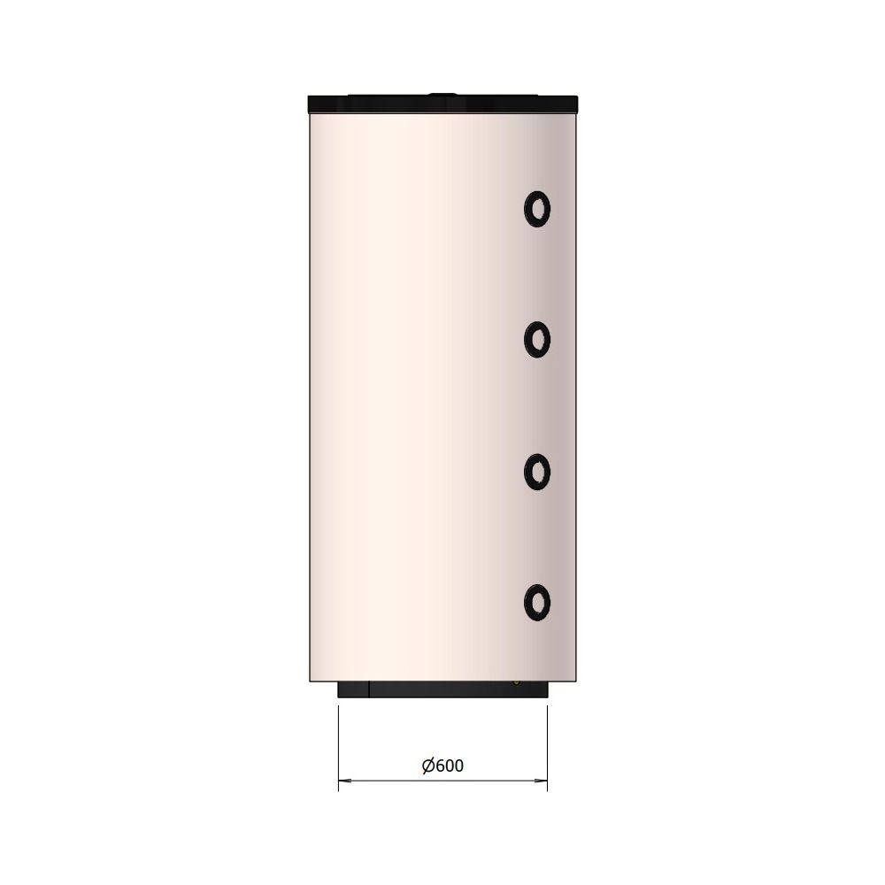 Brötje Pufferspeicher PSW-M 500 Multi für Wärmepumpe... BROETJE-7855003 4017042269414 (Abb. 3)