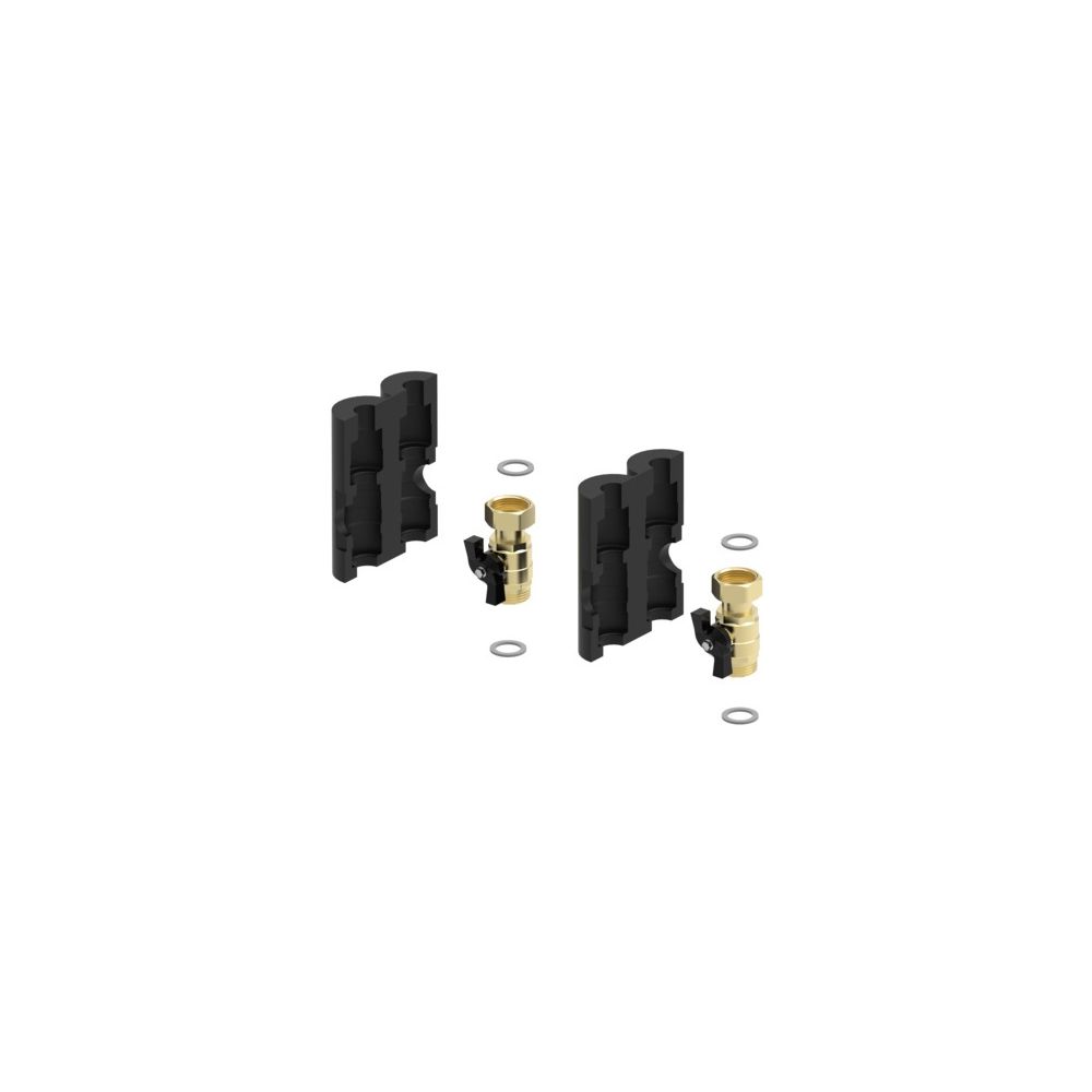 Brötje Absperrset Wärmepumpe ADH WP 1", gedämmt... BROETJE-7877119 4017042278430 (Abb. 1)