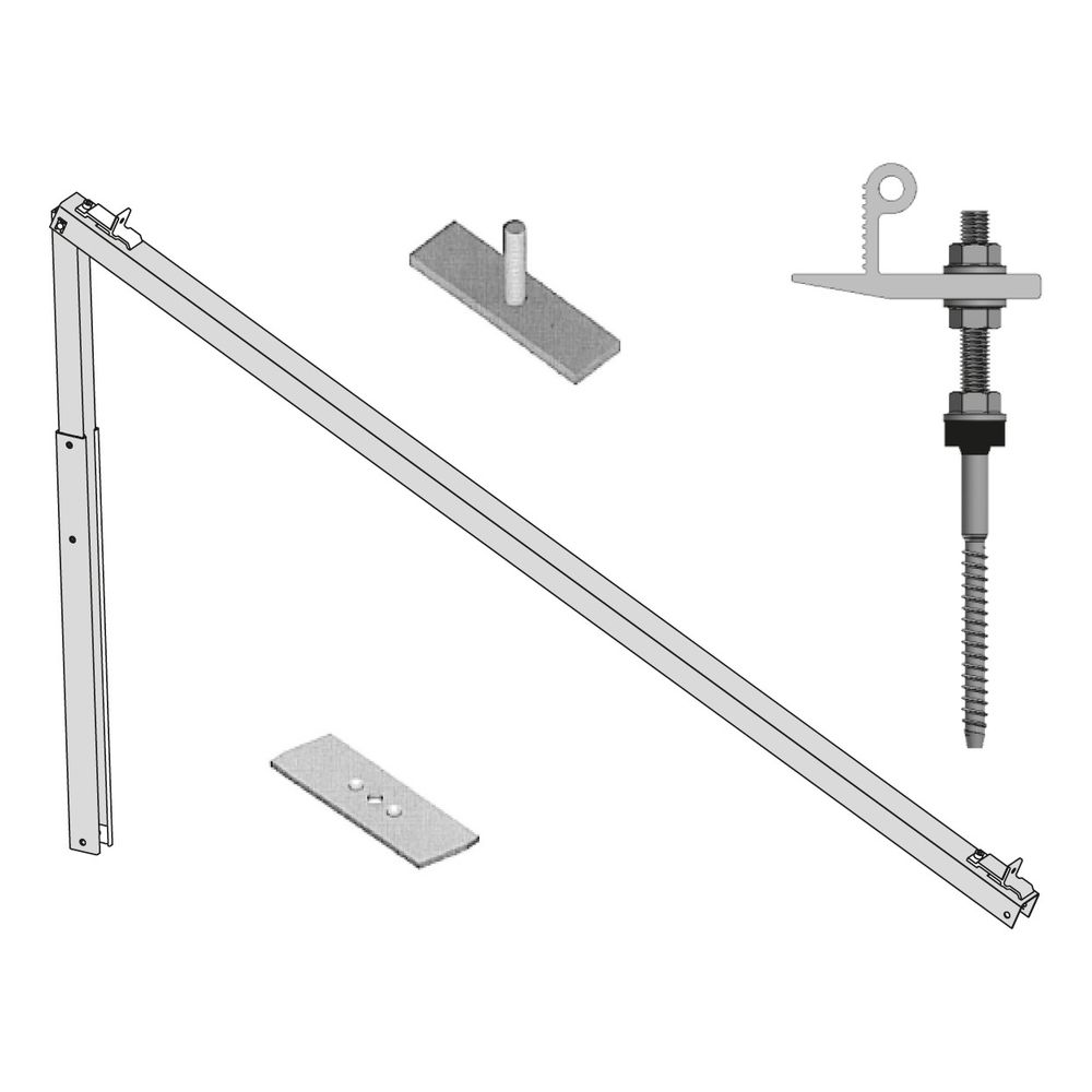 Brötje Erweiterung Stockschraubenset STSE 20 B für 20 Grad Montage... BROETJE-807340 4017042807340 (Abb. 1)