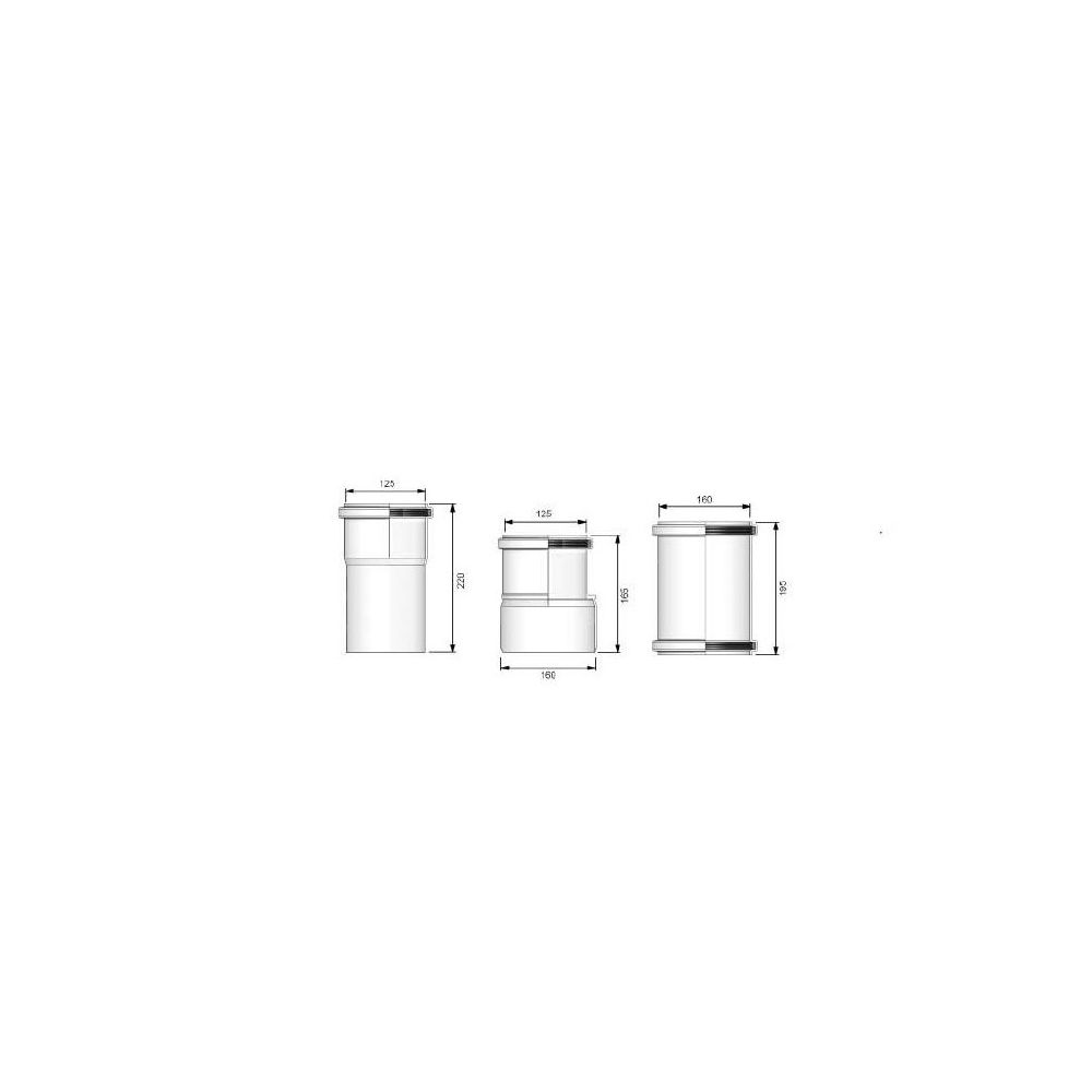 Brötje Adapter ADT 125/160 von DN 125 auf DN 160... BROETJE-814140 4017042814140 (Abb. 3)