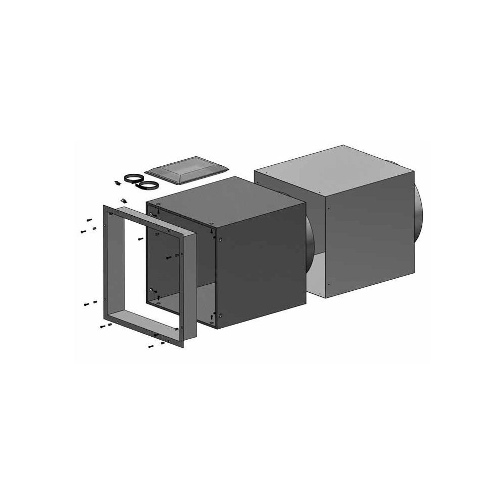 Brötje Zubehörsatz Schlauchanschluss für BLW B, BLW B ZS... BROETJE-834117 4017042834117 (Abb. 2)