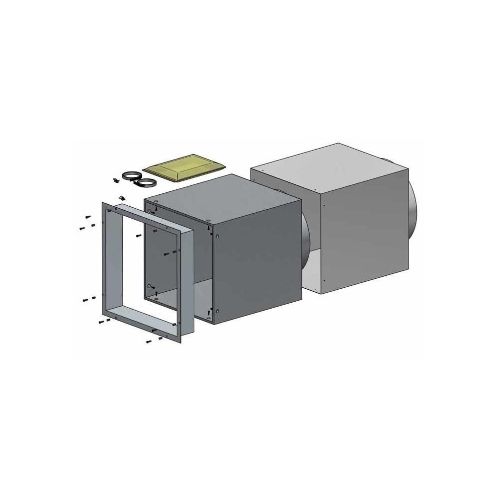 Brötje Zubehörsatz Schlauchanschluss für BLW B, BLW B ZS... BROETJE-834117 4017042834117 (Abb. 1)