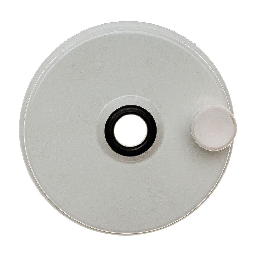Brötje Deckel 125mm mit Messöffnung, Aluminium... BROETJE-967457 4017042967457 (Abb. 1)