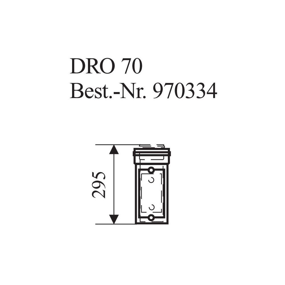 Brötje Revisionsöffnung DRO 70 DN 70/110... BROETJE-970334 4017042970334 (Abb. 3)