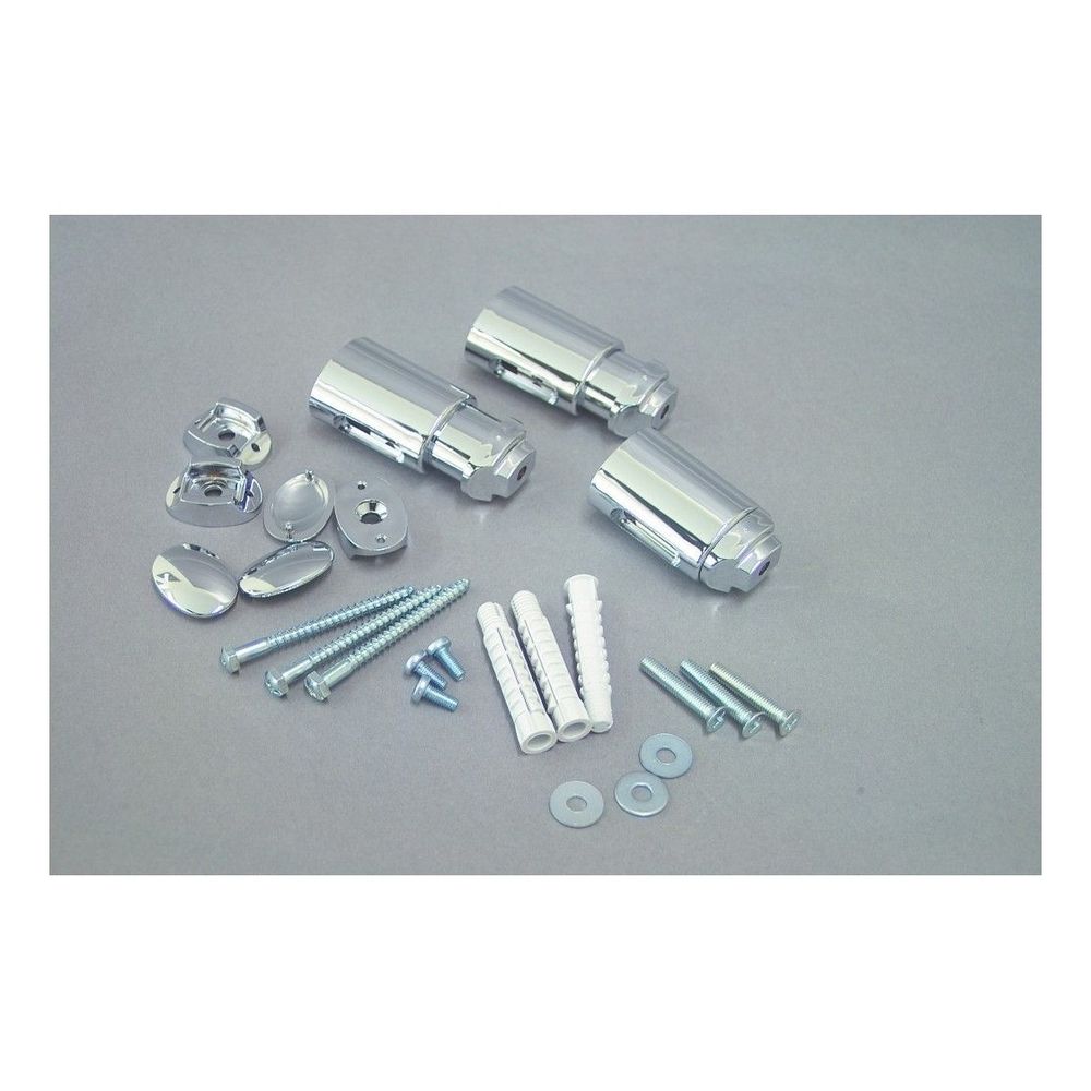Brötje Montage-Set NewClassic verchromt, 3 Halter... BROETJE-971041 4017042971041 (Abb. 1)