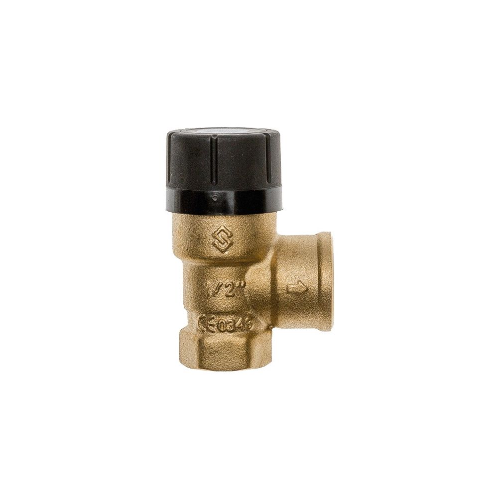 Brötje Sicherheitsventil 1/2", 6 bar, für Solar... BROETJE-976657 4017042976657 (Abb. 1)