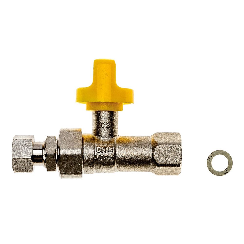 Brötje Kugelhahn 1/2" für Gasanschluss ADH 1/2"... BROETJE-982689 4017042982689 (Abb. 1)