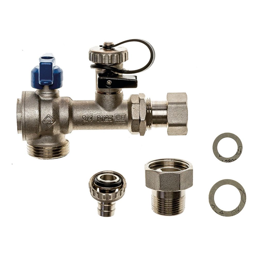 Brötje Kugelhahn für Rücklauf AEH 1/2" und 3/4"... BROETJE-982719 4017042982719 (Abb. 1)