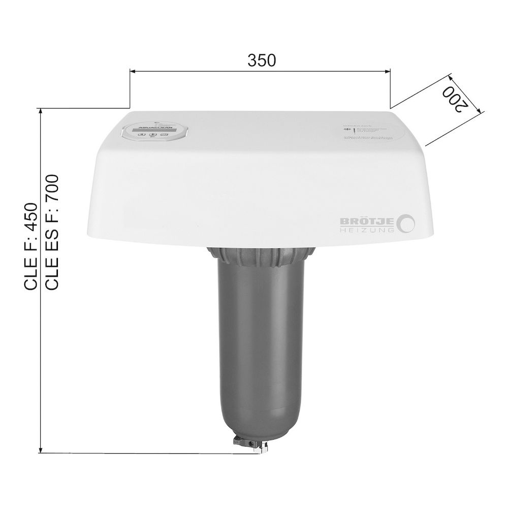 Brötje Hauptstromfiltration AC Home, 7676954... BROETJE-7676954 4017042178648 (Abb. 2)
