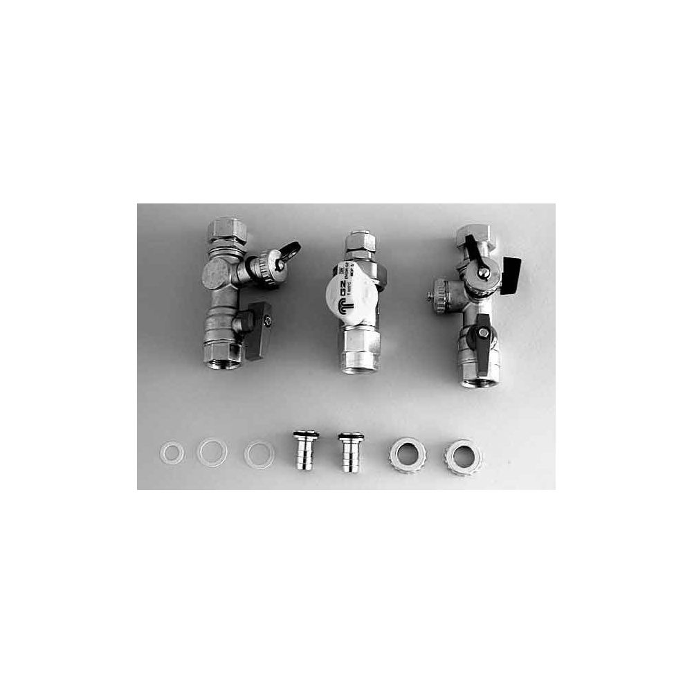Brötje Anschlussset Aufputz 3/4" für Heiz- und Gasanschluss zu WS, WSC, WTS, WTC, WSK, ... BROETJE-970143 4017042970143 (Abb. 2)