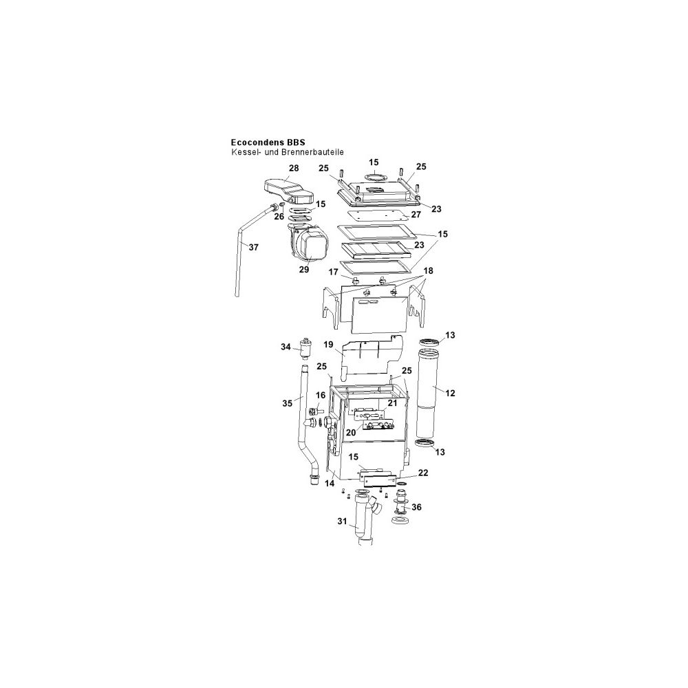Brötje Zünd- und Ionisationseinheit komplett mit Leitungen für Erdgas... BROETJE-577106 4017042577106 (Abb. 2)