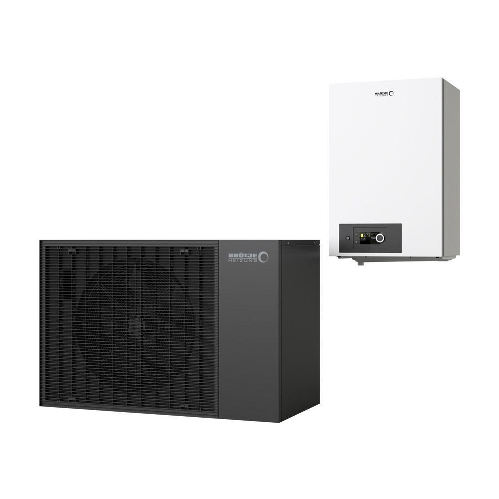 Brötje Paket BLW Mono-P 6.1 Luft-Wasser Wärmepumpe Innen und Außeneinheit, 6kW bei A7/... BROETJE-7879223 4017042278607 (Abb. 1)