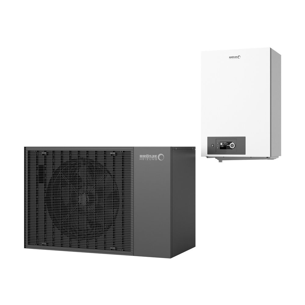 Brötje Paket BLW Mono-P 6.1 Luft-Wasser Wärmepumpe Innen und Außeneinheit, 6kW bei A7/... BROETJE-7879223 4017042278607 (Abb. 2)