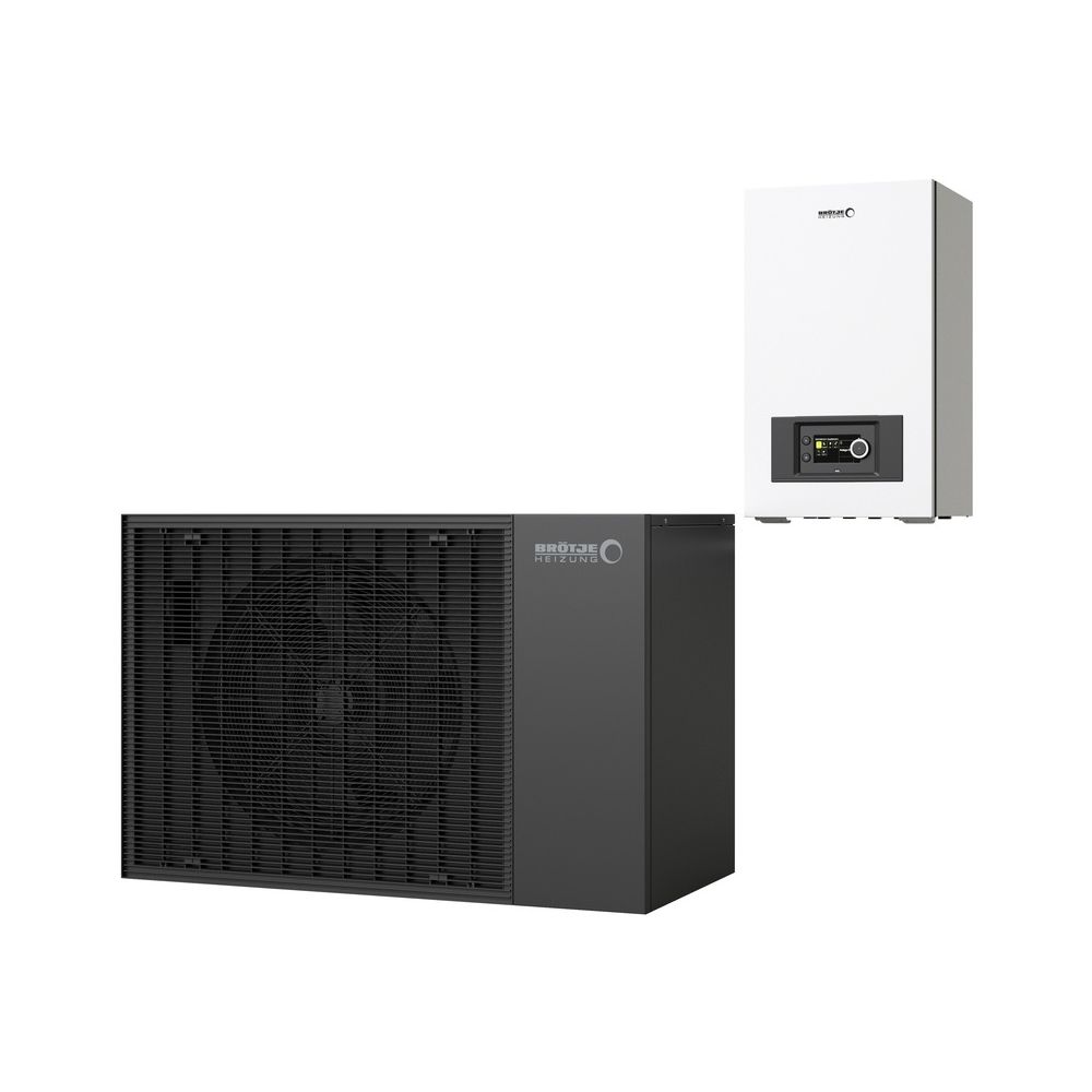 Brötje Paket BLW Mono-W 6.1 Luft-Wasser Wärmepumpe Innen und Außeneinheit, 6kW bei A7/... BROETJE-7872726 4017042275903 (Abb. 1)
