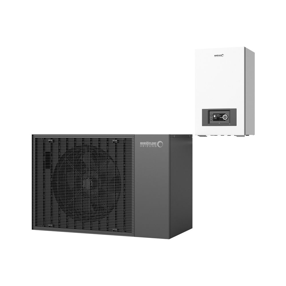 Brötje Paket BLW Mono-W 6.1 Luft-Wasser Wärmepumpe Innen und Außeneinheit, 6kW bei A7/... BROETJE-7872726 4017042275903 (Abb. 2)