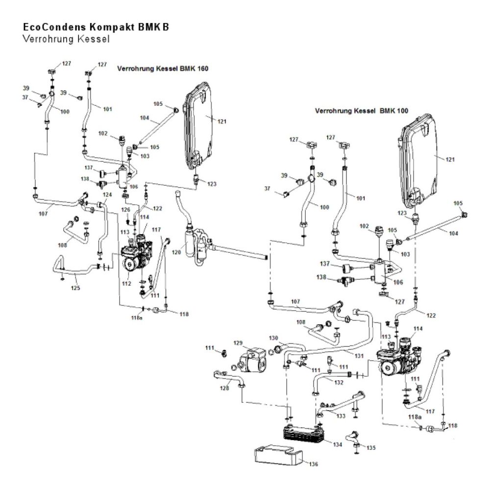 Brötje Rohr für Pumpen Ausgang, 7643096... BROETJE-7643096 4017042155670 (Abb. 2)