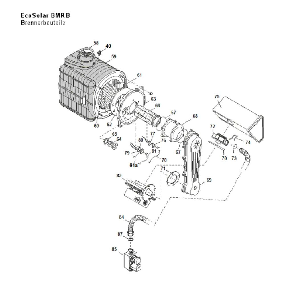 Brötje Gasschlauch, für Gasventil-Brenner... BROETJE-7642554 4017042153959 (Abb. 2)