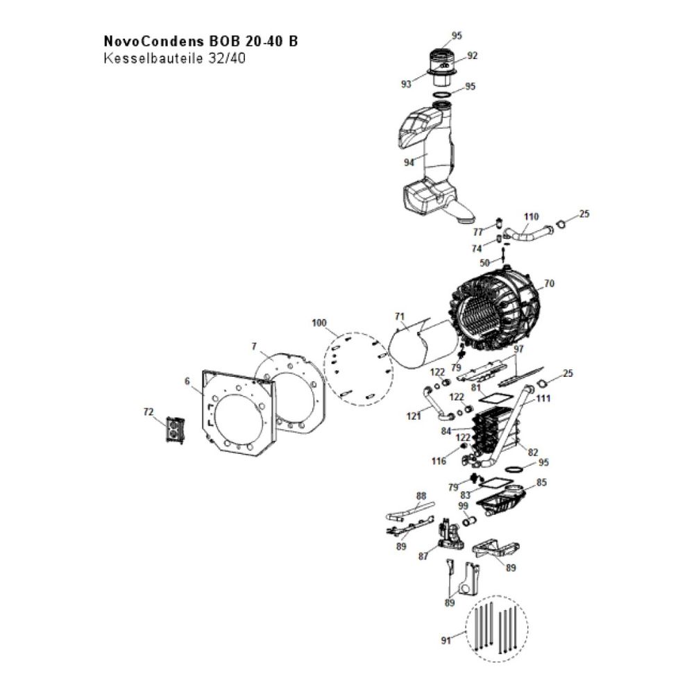 Brötje Syphon für BOB 32/40, 7313849... BROETJE-7313849 4017042132831 (Abb. 2)