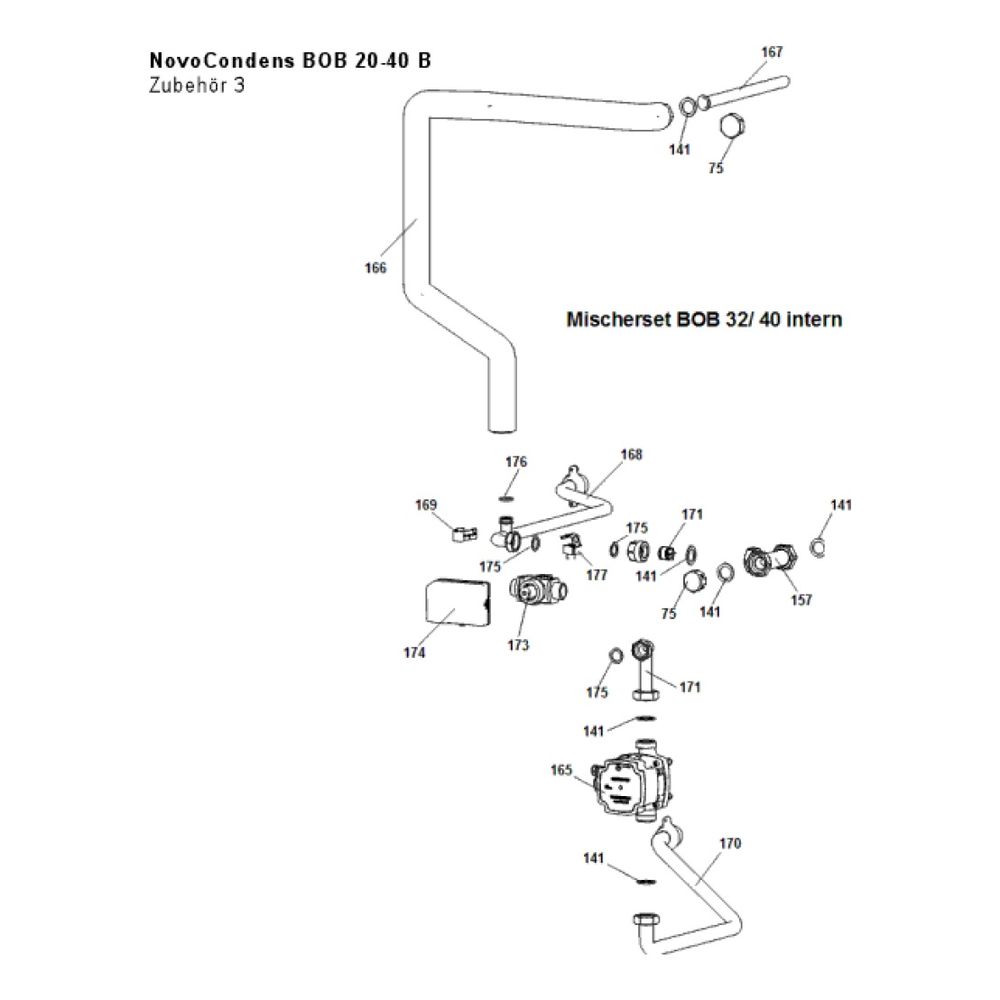 Brötje Pumpe UPM3 Hybrid 15-70, PWM 9 Uhr... BROETJE-7630609 4017042142502 (Abb. 2)