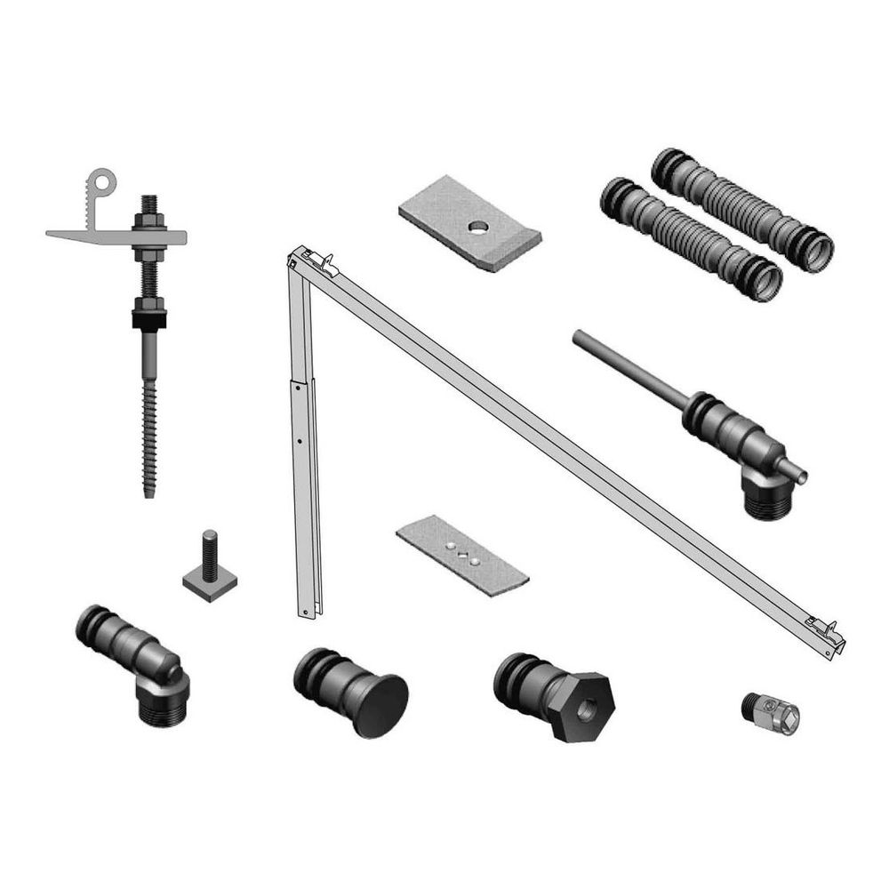 Brötje Stockschraubenset STS 20 B für 20-Grad-Montage... BROETJE-807333 4017042807333 (Abb. 1)