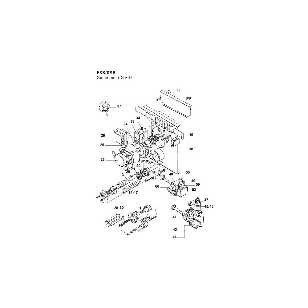 Brötje Schlauch für Differenzluftdruckwächter LGW 3... BROETJE-519250 4017042519250 (Abb. 2)