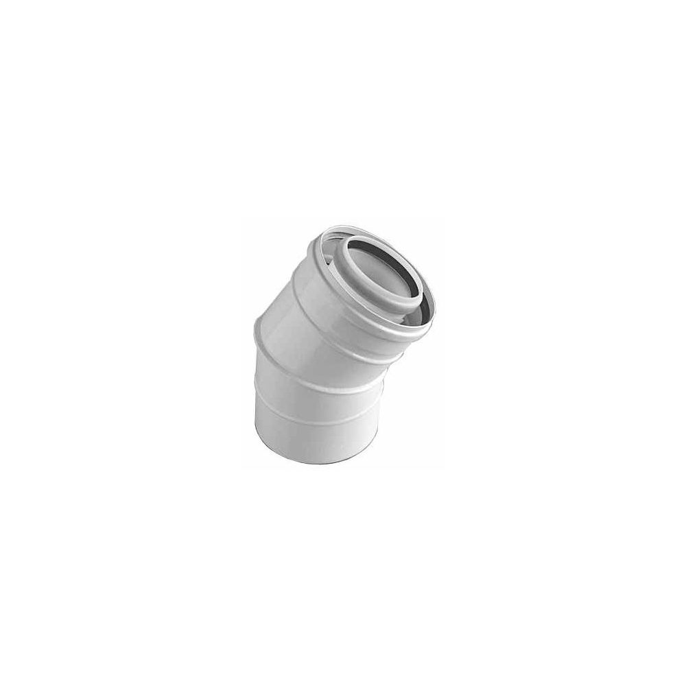 Brötje Bogen 30 Grad konzentrisch für DN 80/125, PPs/AL... BROETJE-994965 4017042994965 (Abb. 2)