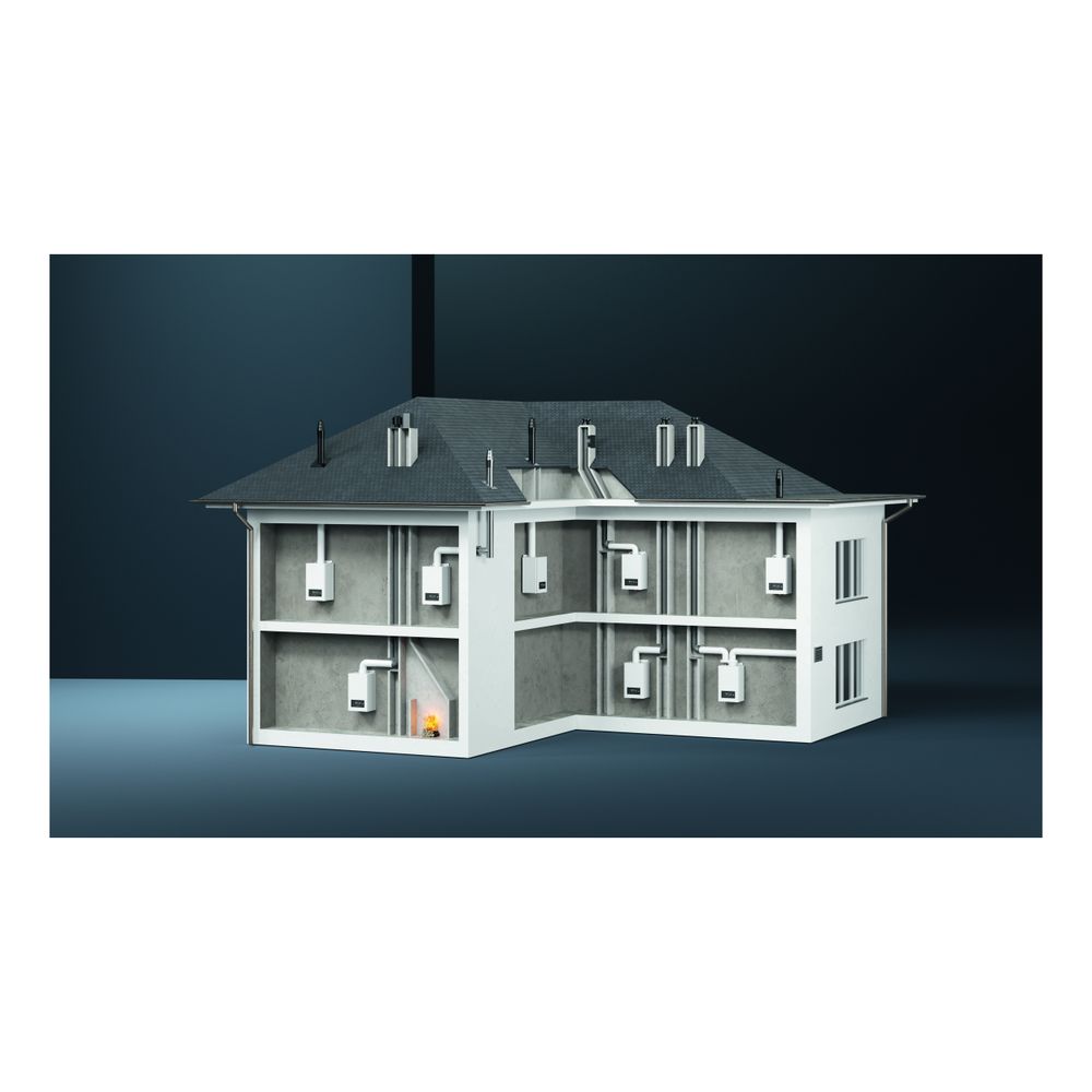 Brötje Grundbausatz Außenwandanschluss K60 AWA, DN 60/100... BROETJE-7630510 4017042139939 (Abb. 3)